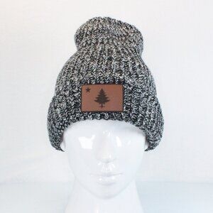 Chowdaheadz Maine State Flag Cuffed Knitted Beanie Hat Adult Unisex OSFM
